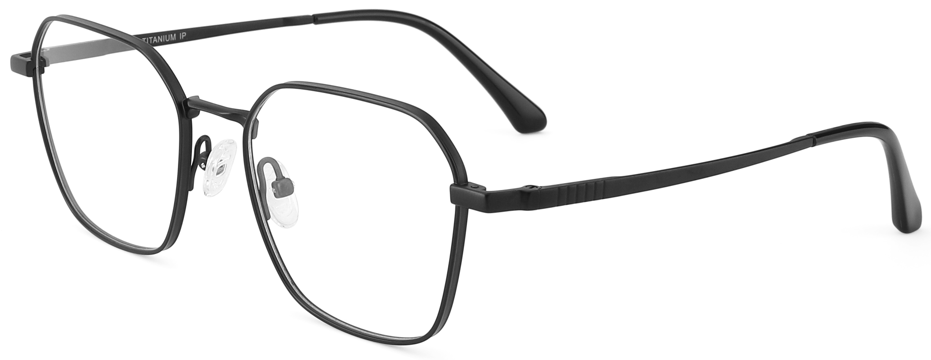 Titanium Prescription Glasses 26040 Black from cheapglasses123.com