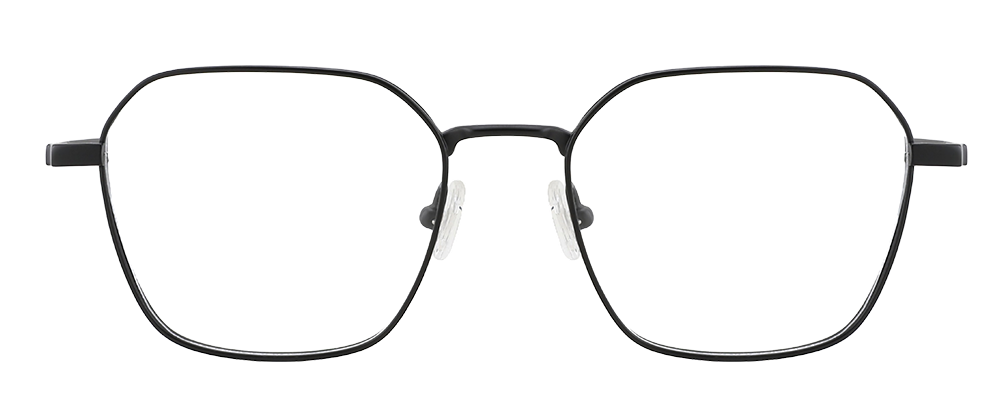 Try on Titanium Prescription Glasses 26040 Black