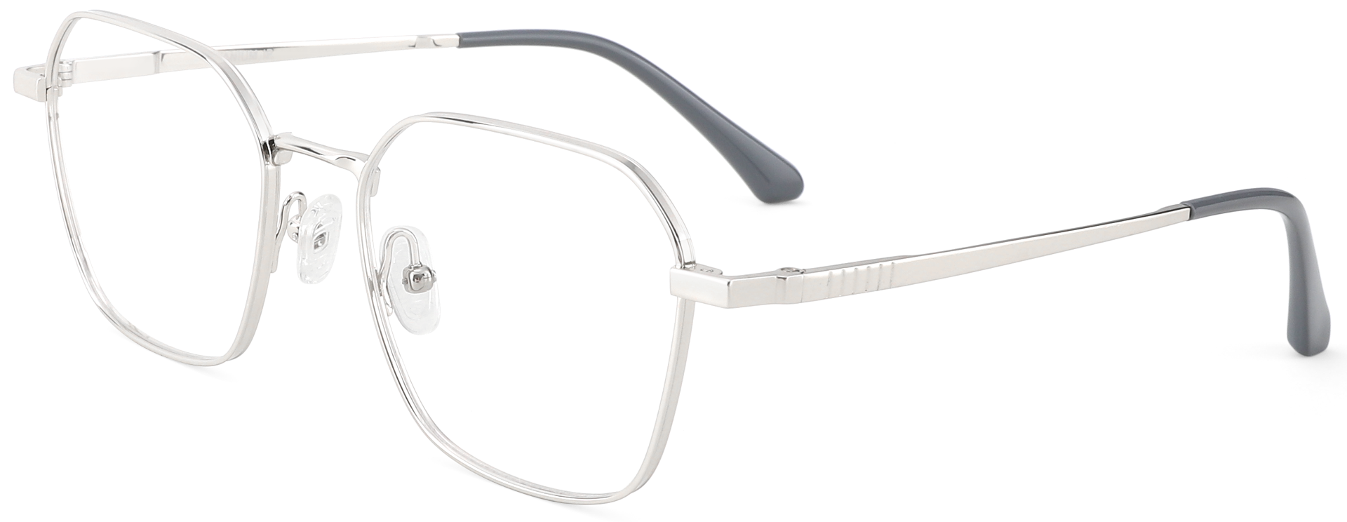 Titanium Prescription Glasses 26040 Silver from cheapglasses123.com