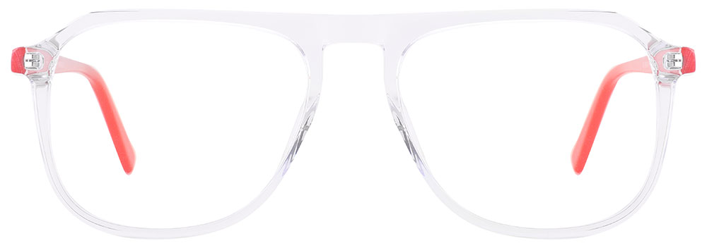 Prescription Glasses 28001 White Red