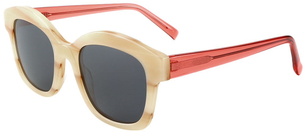 Prescription Sunglasses 29042 Cream Red