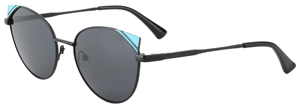 Cat Eye Prescription Sunglasses 29046 Blue Black
