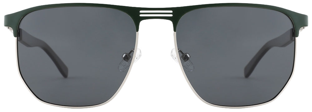 Polarized Prescription Sunglasses 29050 Green Black from cheapglasses123.com