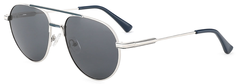Aviator Prescription Sunglasses 29052 Silver
