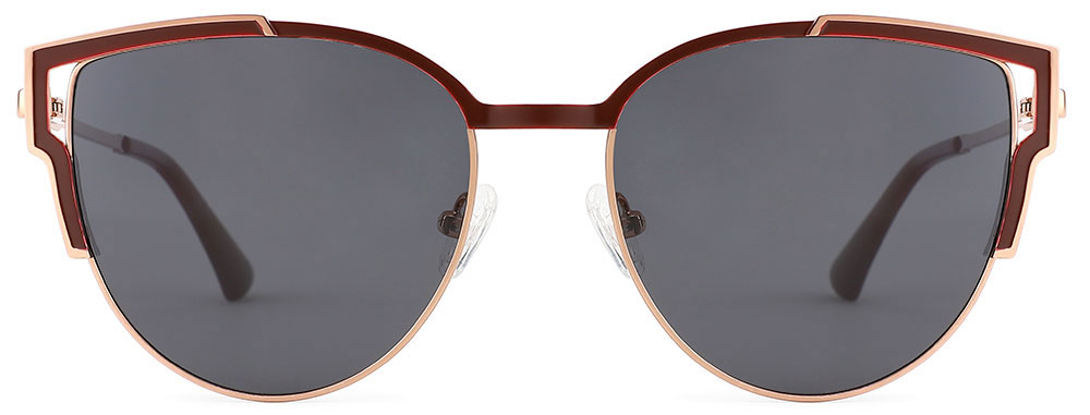 Cat Eye Prescription Sunglasses 29054 Brown from cheapglasses123.com