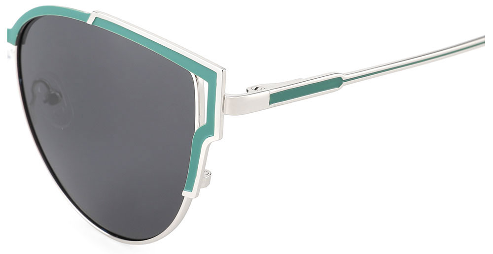 Cat Eye Prescription Sunglasses 29054 Green