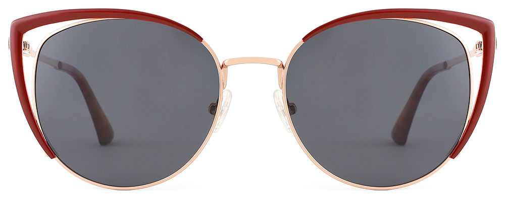Cat Eye Prescription Sunglasses 29055 Red from cheapglasses123.com