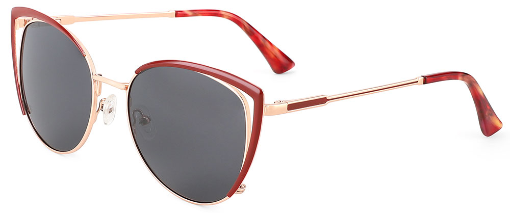Cat Eye Prescription Sunglasses 29055 Red