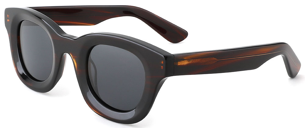 Prescription Sunglasses 29062 Black Brown