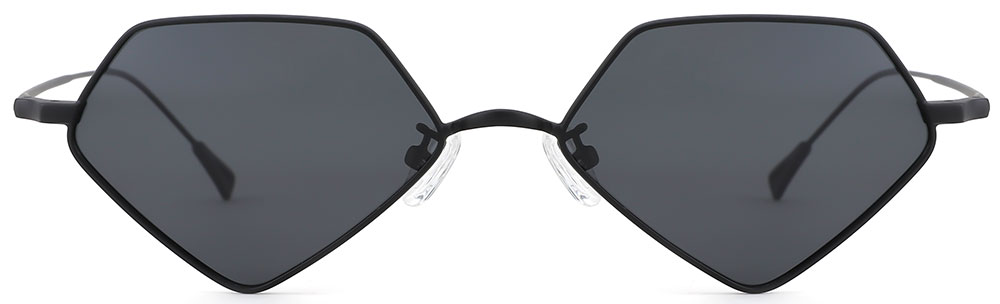 Geometric Prescription Sunglasses 29074 Black from cheapglasses123.com