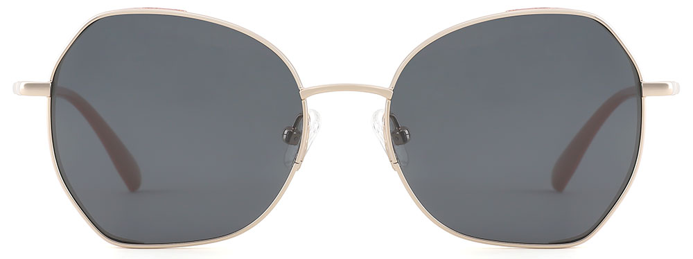 Polarized Prescription Sunglasses 29075 Gold from cheapglasses123.com