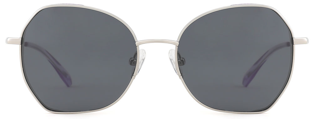 Prescription Sunglasses 29075 Silver from cheapglasses123.com