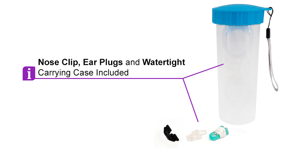 OS 2988 Prescription Swimming Goggles Clear