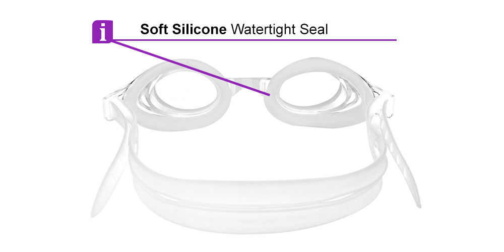 OS 2988 Prescription Swimming Goggles Clear