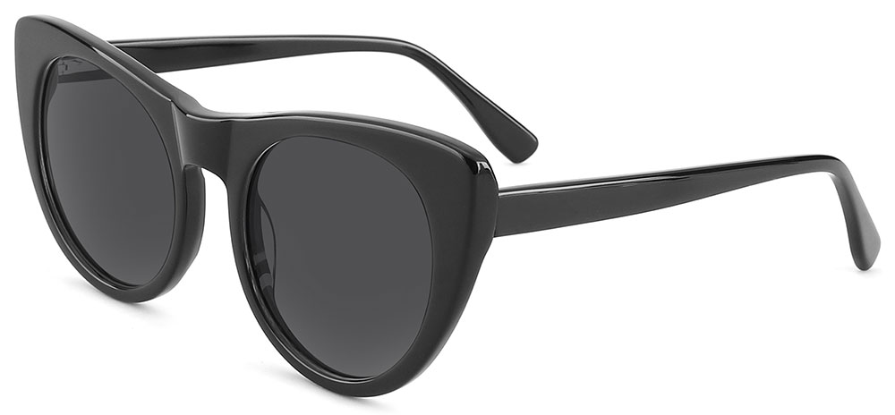 Cat Eye Prescription Sunglasses 31077 Black