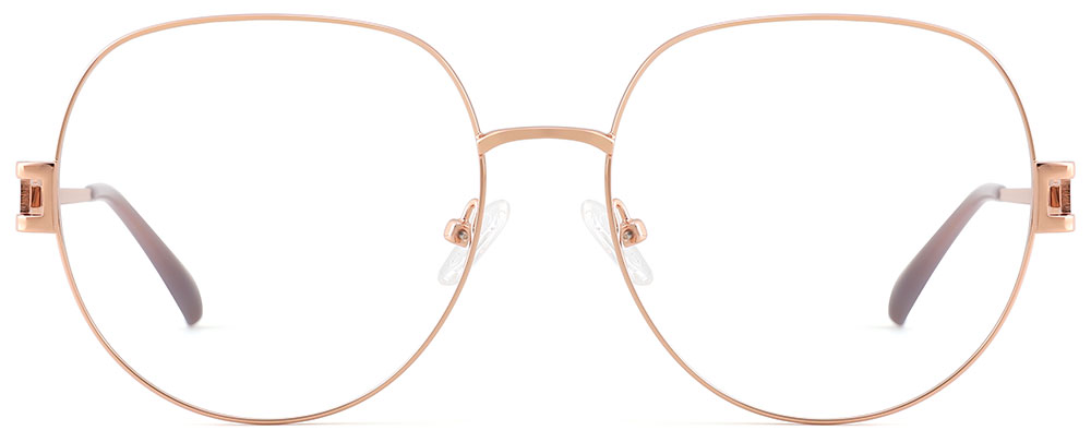 Prescription Glasses 33091 Gold from cheapglasses123.com