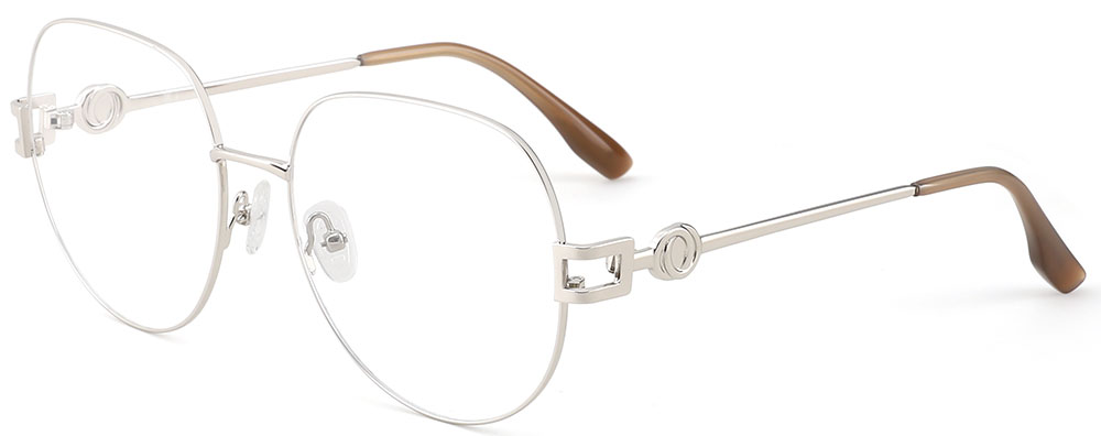 Cheapglasses123.com Prescription Glasses 33091 Silver