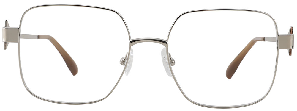Women's Prescription Glasses 33093 Silver from cheapglasses123.com