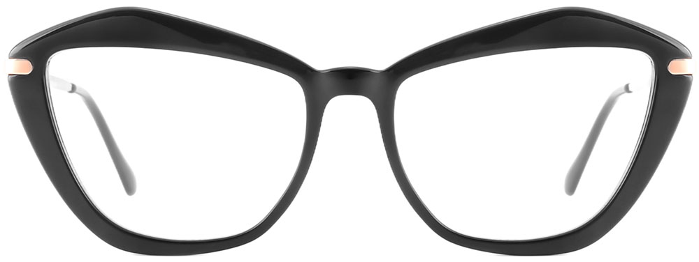 Prescription Glasses 35001 Black from CheapGlasses123.com