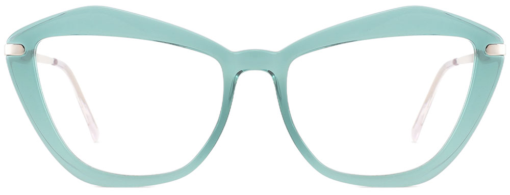 Prescription Glasses 35001 Green from Cheapglasses123.com