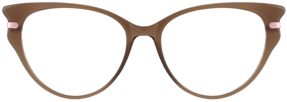 Try on glasses: Prescription Glasses 35002 Brown