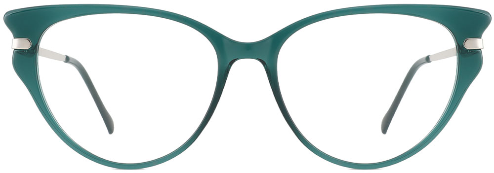 Prescription Glasses 35002 Green from Cheapglasses123.com