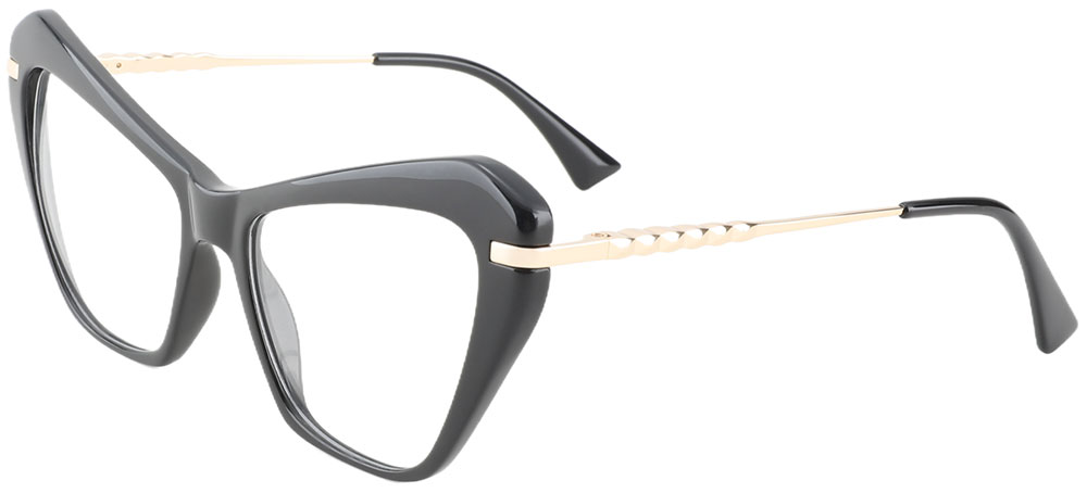 Cheapglasses123.com Prescription Glasses 35003 Black