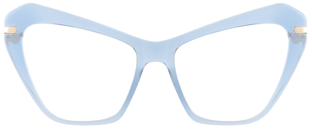 Try on glasses: Prescription Glasses 35003 Blue