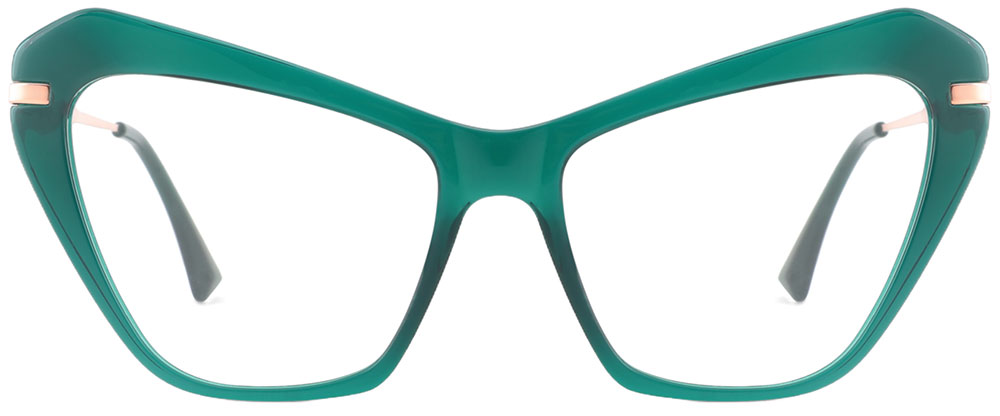 Prescription Glasses 35003 Green from cheapglasses123.com