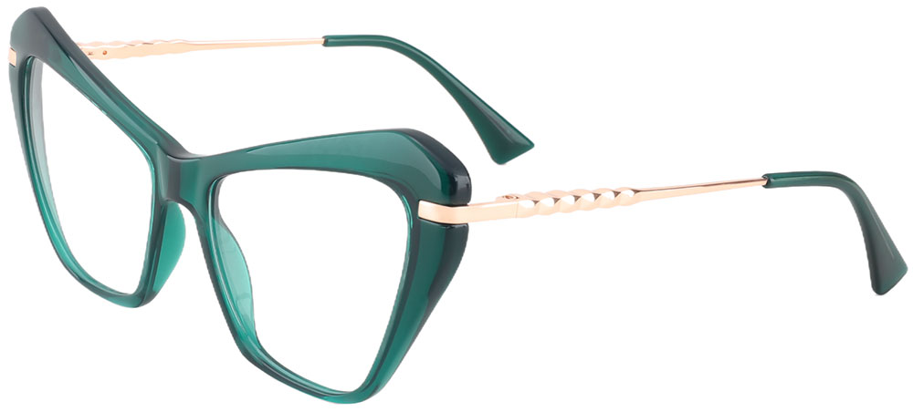 Cheapglasses123.com Prescription Glasses 35003 Green