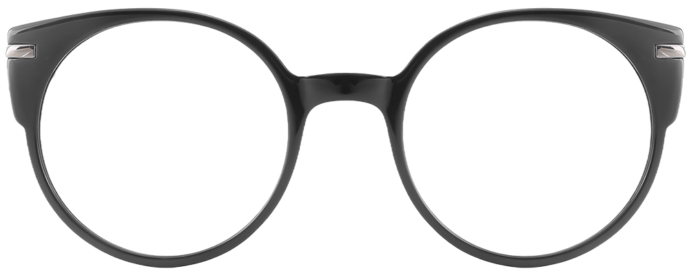 Try on glasses: Prescription Glasses 35007 Black