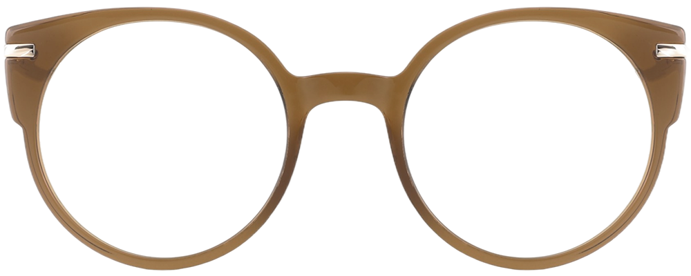 Try on glasses: Prescription Glasses 35007 Brown