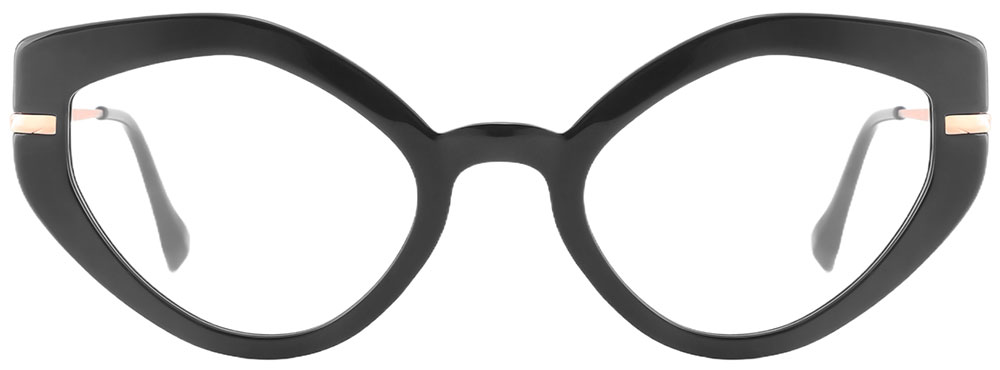 Cat Eye Prescription Glasses 35008 Black for women from Cheapglasses123.com