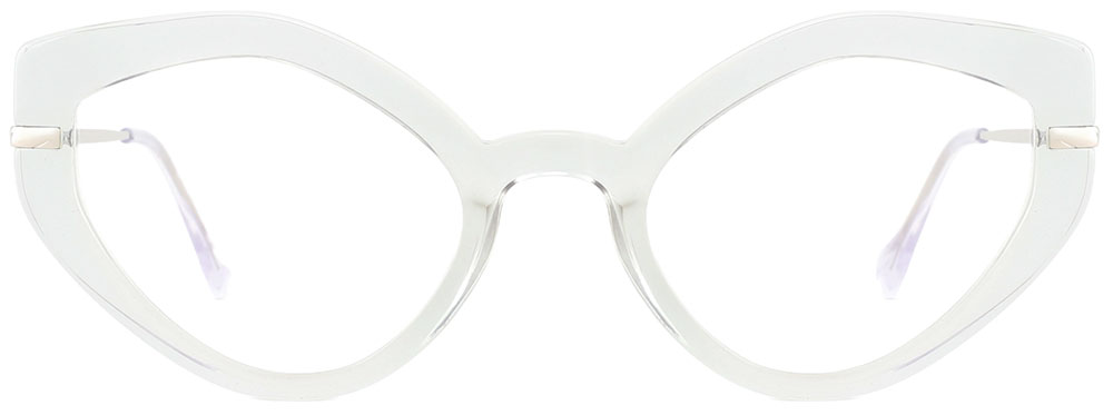 Cat Eye Prescription Glasses 35008 White from Cheapglasses123.com