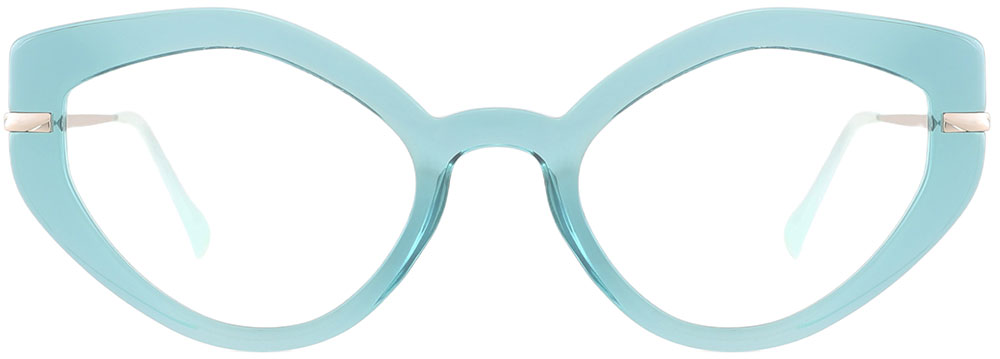 Cat Eye Prescription Glasses 35008 Blue from Cheapglasses123.com