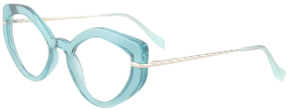 Cheapglasses123.com Cat Eye Prescription Glasses 35008 Blue