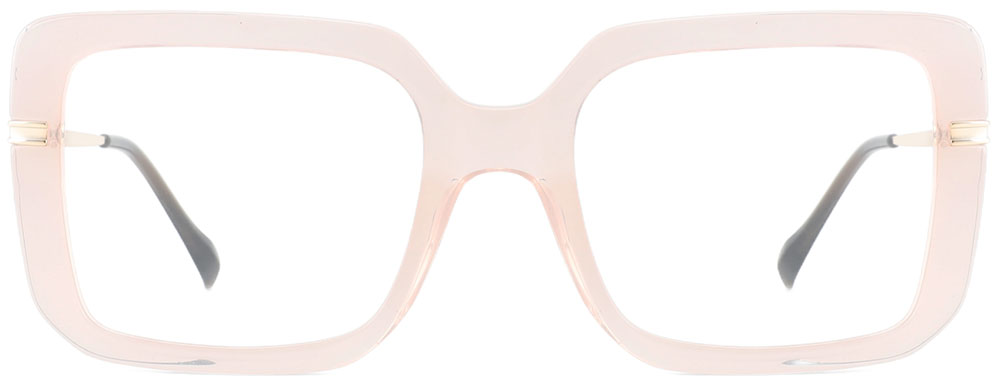 Square Prescription Glasses 35009 Cream from cheapglasses123.com