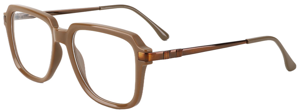 Cheapglasses123.com Square Prescription Glasses 35011 Brown