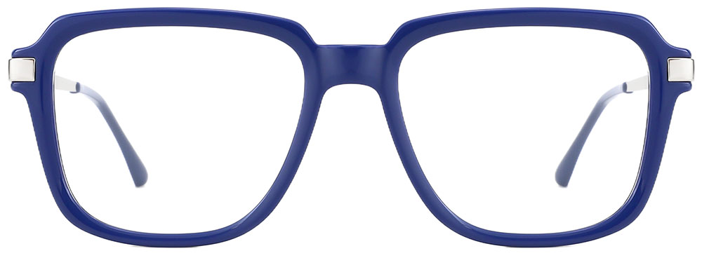 Square Prescription Glasses 35011 Blue from cheapglasses123.com
