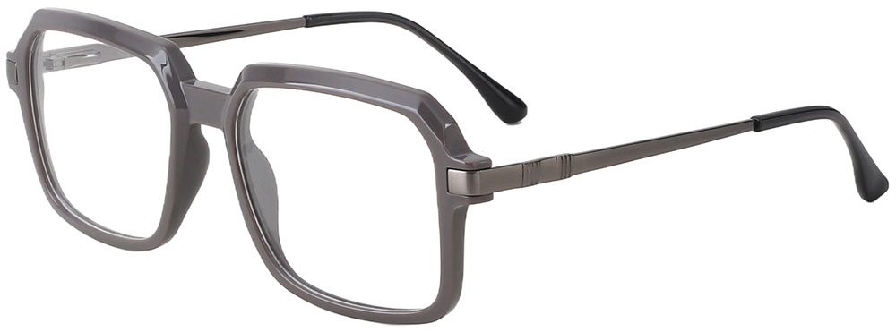 Cheapglasses123.com Square Prescription Glasses 35012 Gray