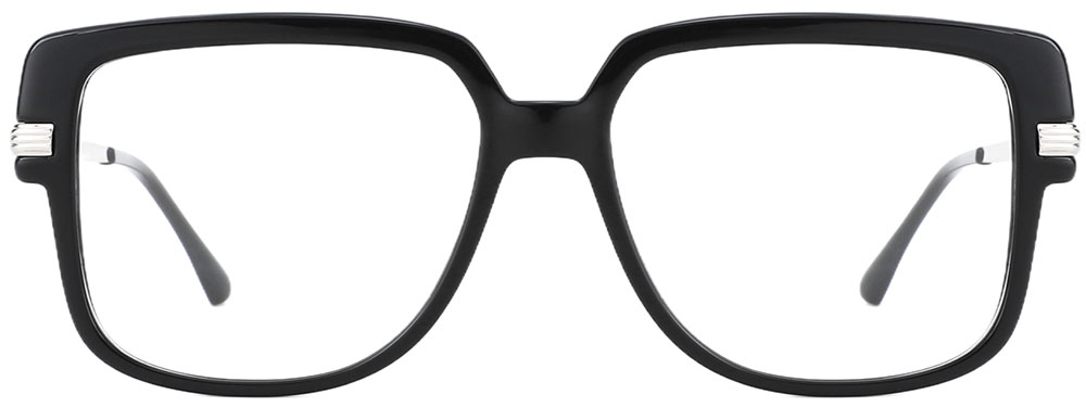 Square Prescription Glasses 35015 Black from cheapglasses123.com