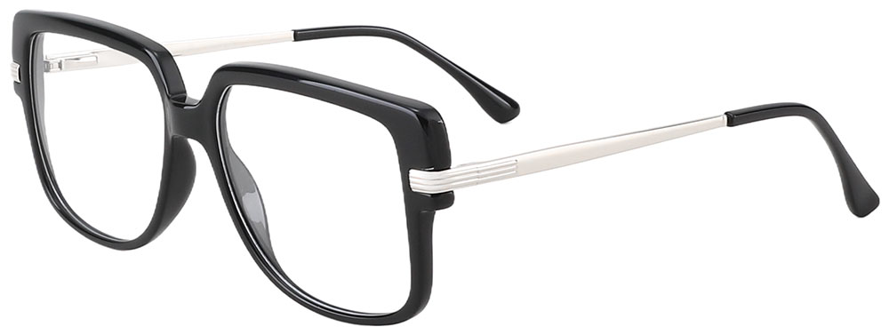 Cheapglasses123.com Square Prescription Glasses 35015 Black