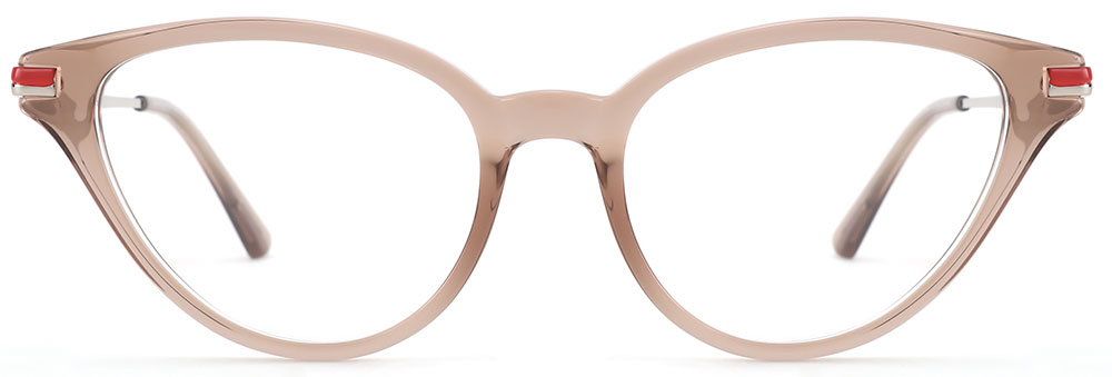 Cat Eye Prescription Glasses 35020 Cream from Cheapglasses123.com