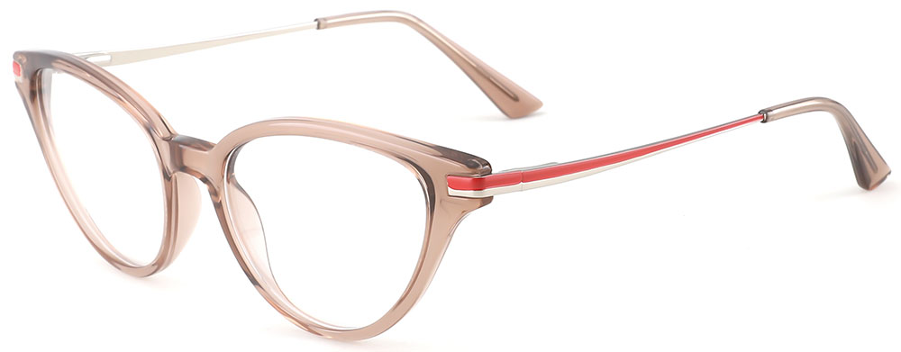 Cheapglasses123.com Cat Eye Prescription Glasses 35020 Cream