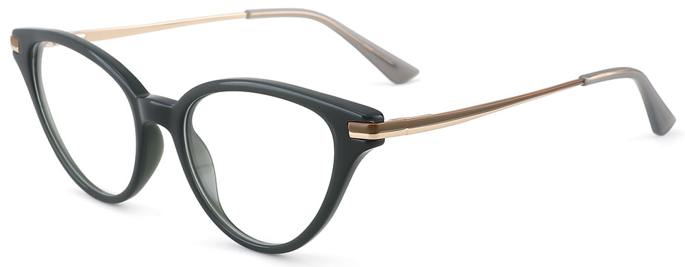 Cheapglasses123.com Cat Eye Prescription Glasses 35020 Black Gold