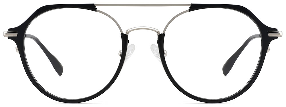 Aviator Prescription Glasses 35024 Black from CheapGlasses123.com