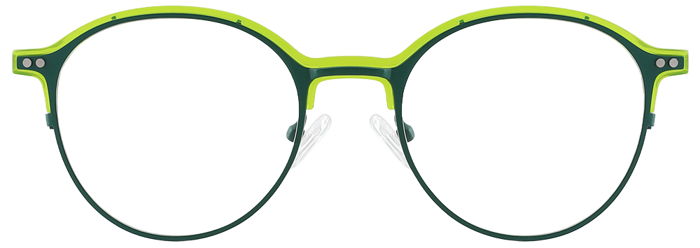 Try on glasses: Prescription Glasses 35026 Green