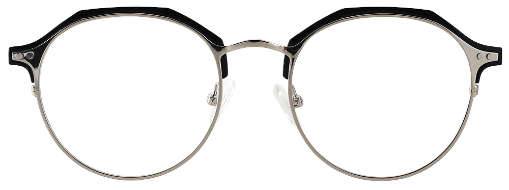 Try on glasses: Prescription Glasses 35027 Black