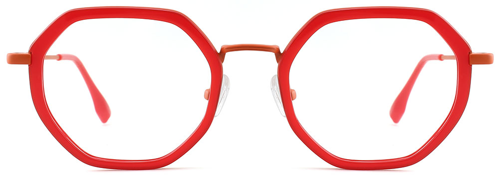 Cheap Prescription Glasses 35028 Red from CheapGlasses123.com
