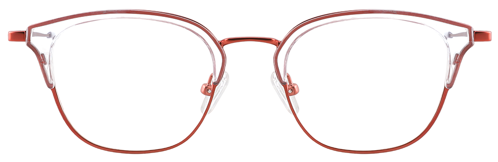 Try on glasses: Prescription Glasses 35030 Clear Rose Gold